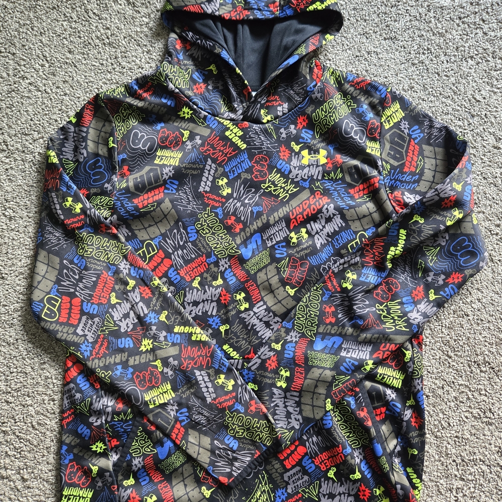 Under Armour Kids' Multicolor Graphic Hoodie